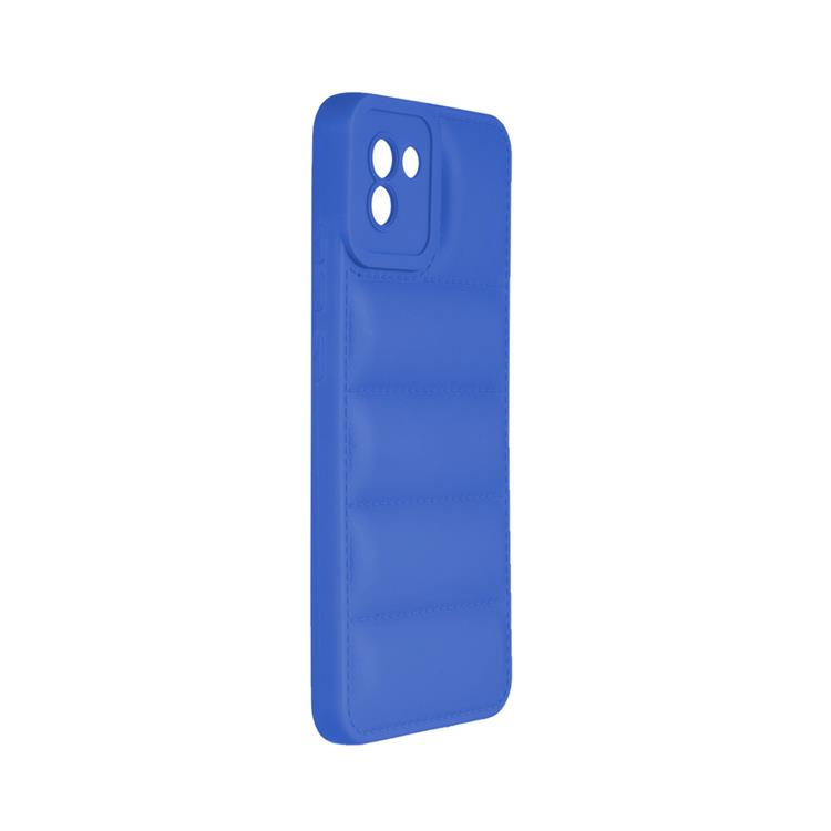 Funda The iCase Silicona Borde Cámara Para iPhone 13 Pro Max Azul